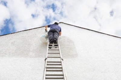Peinture extérieure à Loudet — façades et ravalement
